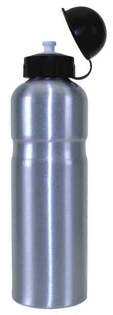 Bidon 750ml ALU. srebrni sa poklopcem 340290